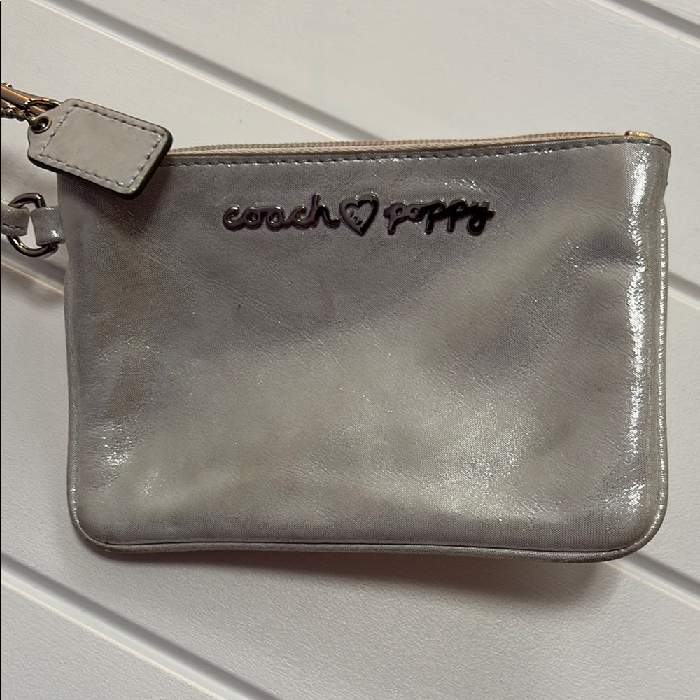 Coach Iridescent Wristlet